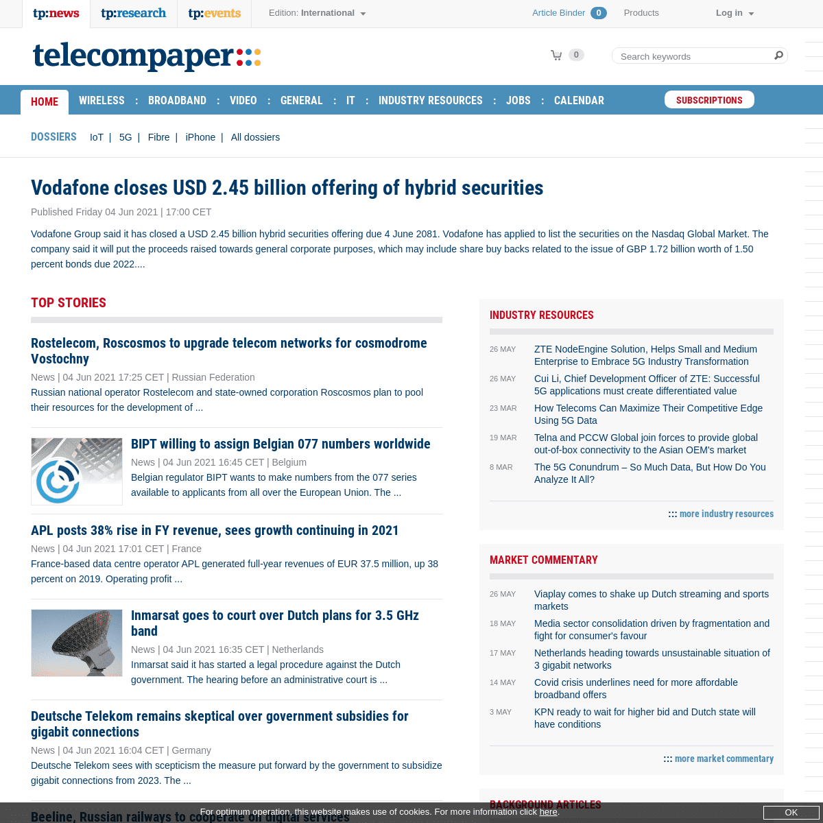 A complete backup of https://telecompaper.com