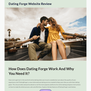 A complete backup of https://dating-forge.review