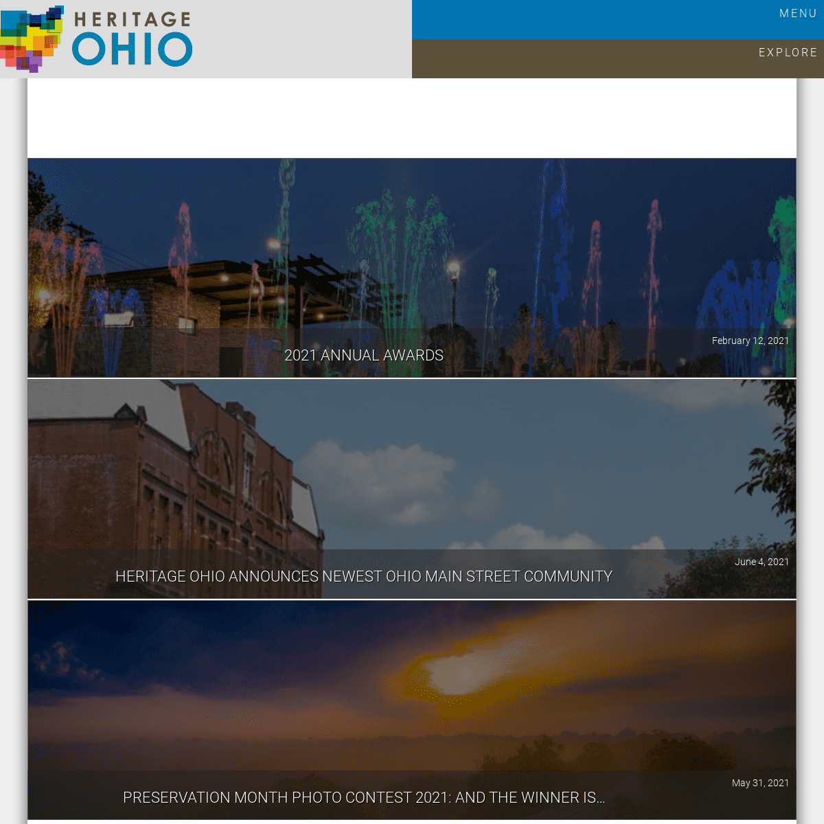A complete backup of https://heritageohio.org