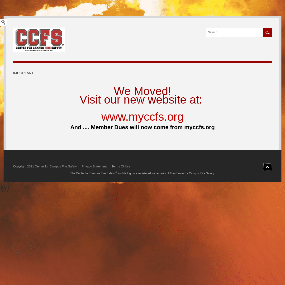 A complete backup of https://campusfiresafety.org