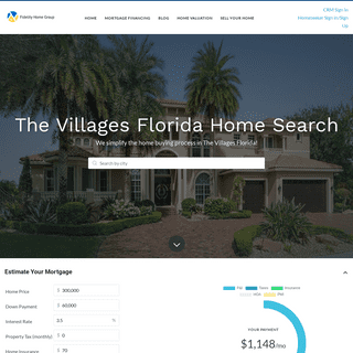 A complete backup of https://thevillagesflhomesearch.com