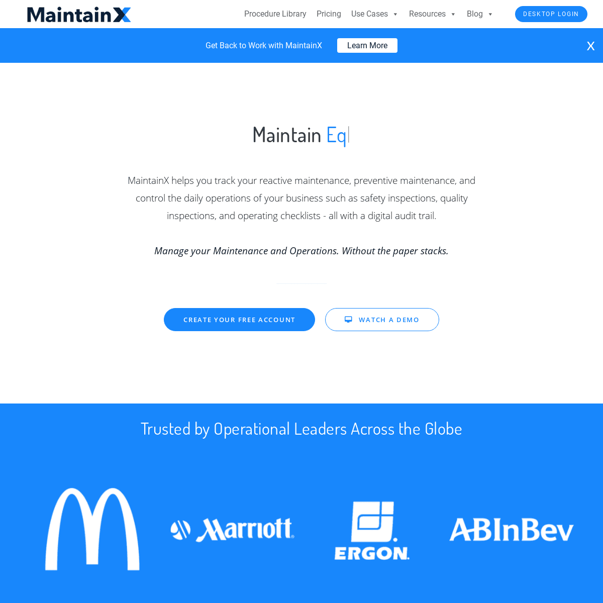 A complete backup of https://getmaintainx.com