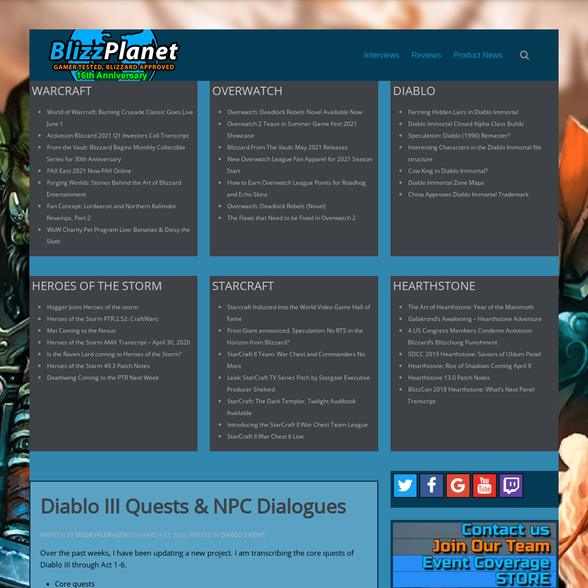 A complete backup of https://blizzplanet.com