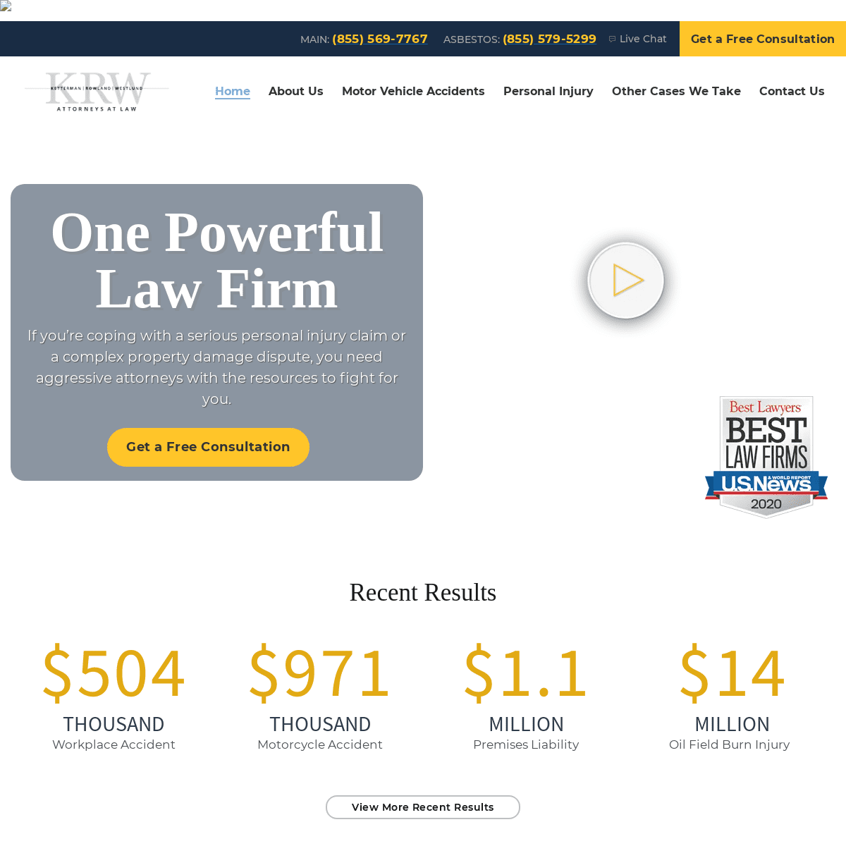 A complete backup of https://krwlawyers.com