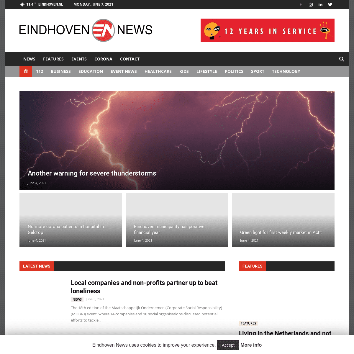 A complete backup of https://eindhovennews.com