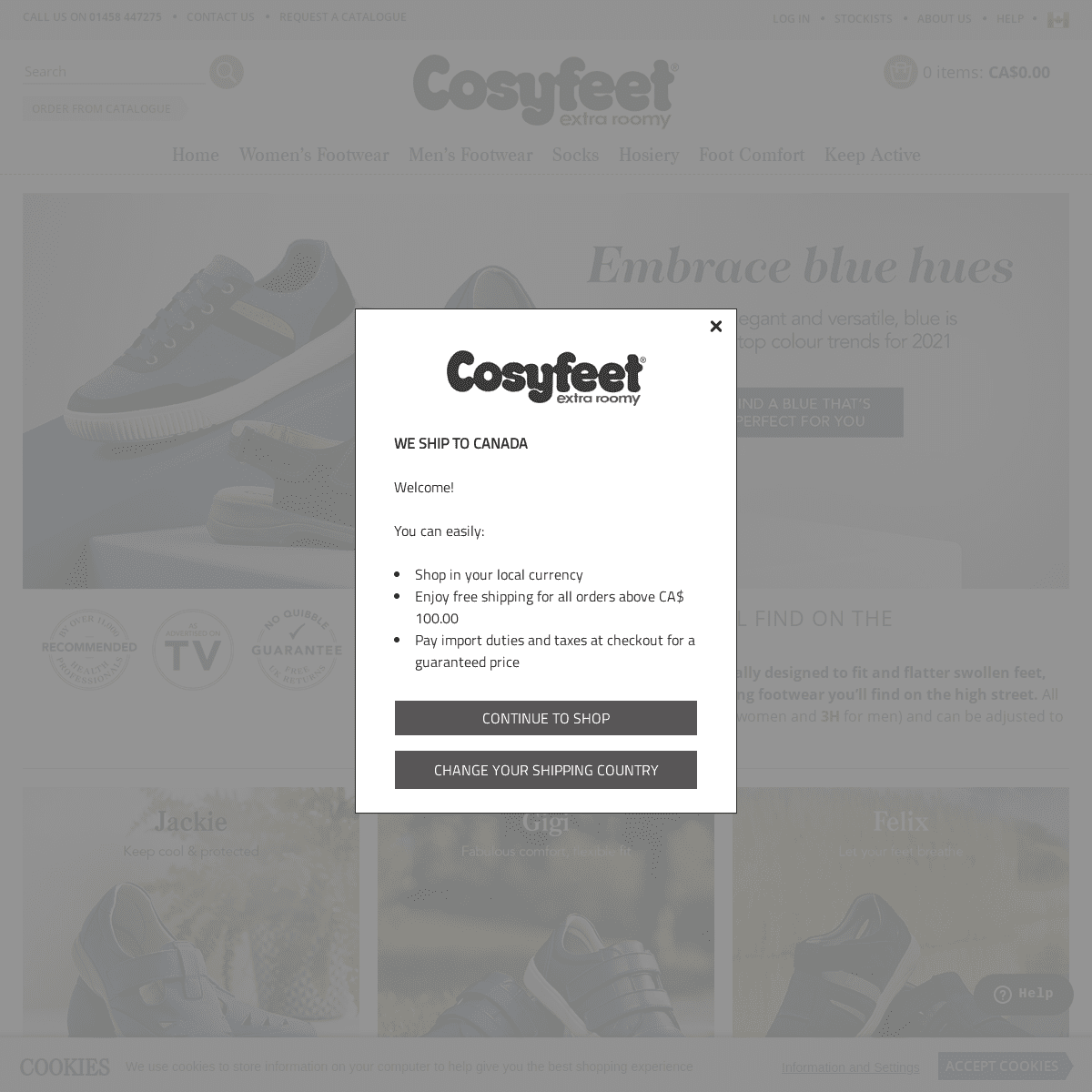 A complete backup of https://cosyfeet.com