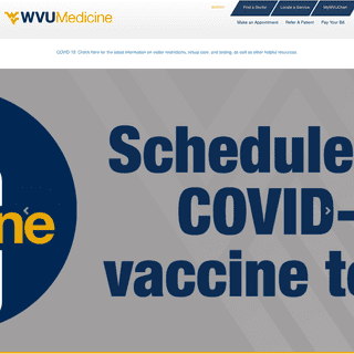 A complete backup of https://wvumedicine.org