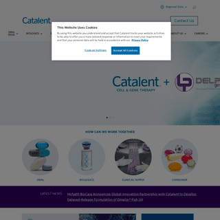 A complete backup of https://catalent.com