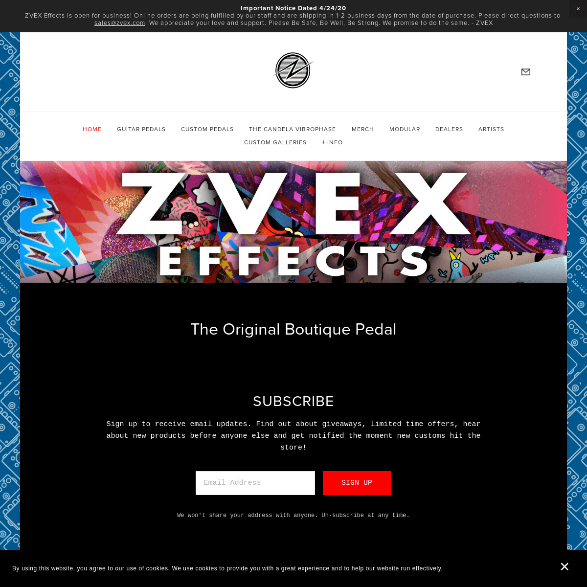 A complete backup of https://zvex.com