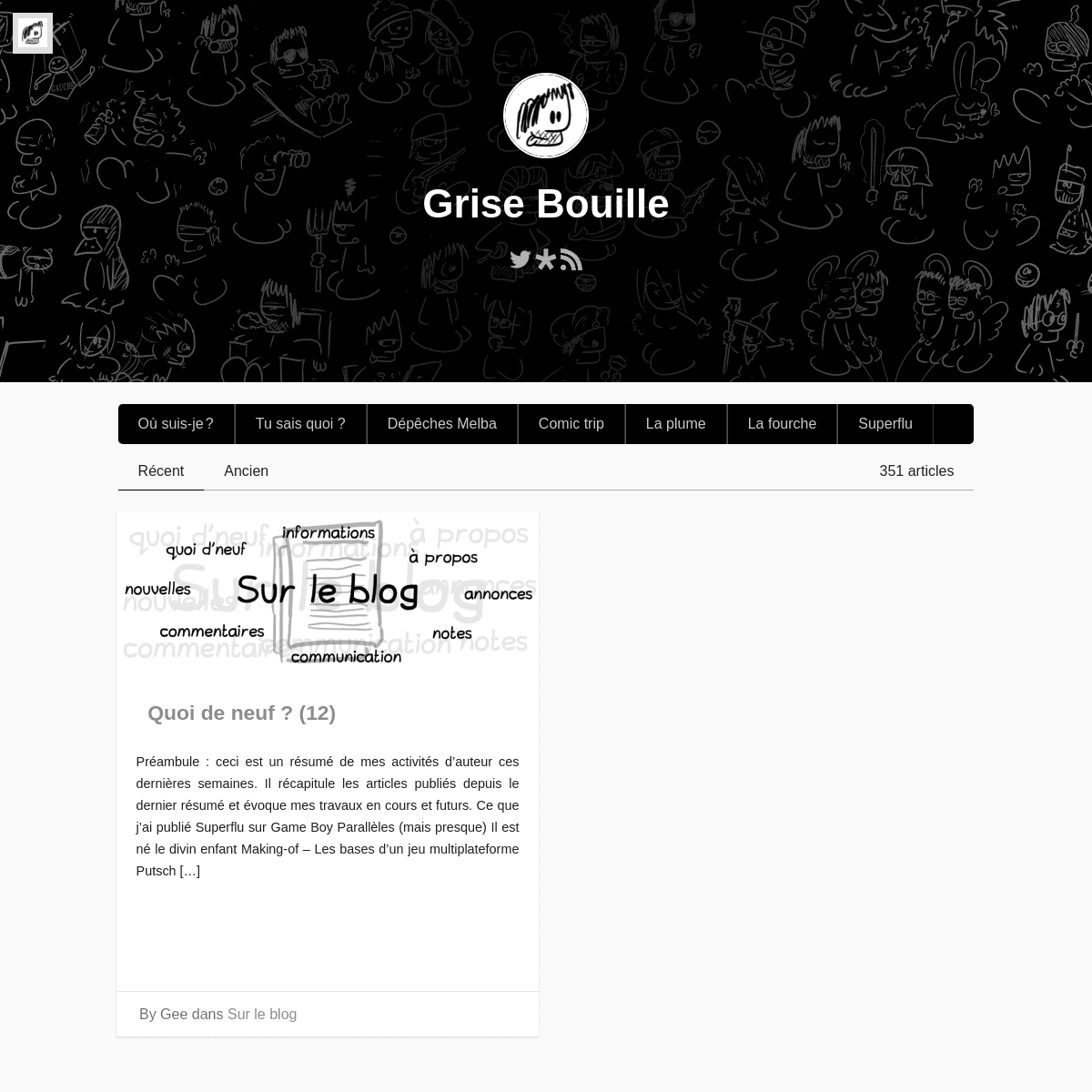 A complete backup of https://grisebouille.net