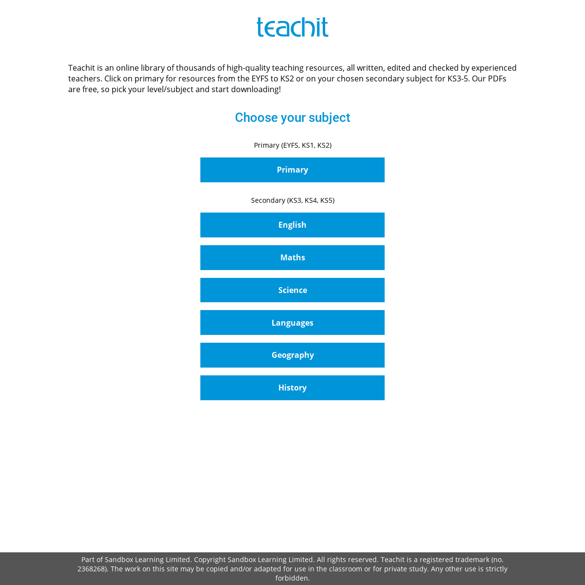 A complete backup of https://teachit.co.uk