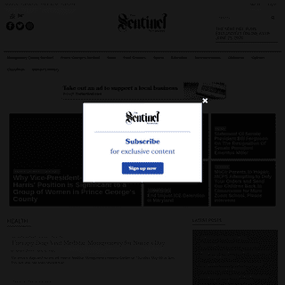 A complete backup of https://thesentinel.com