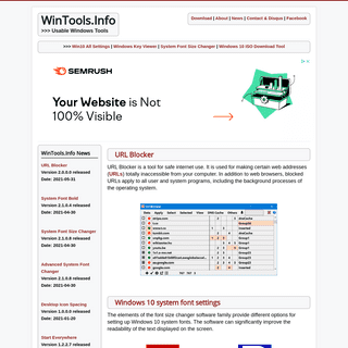 A complete backup of https://wintools.info