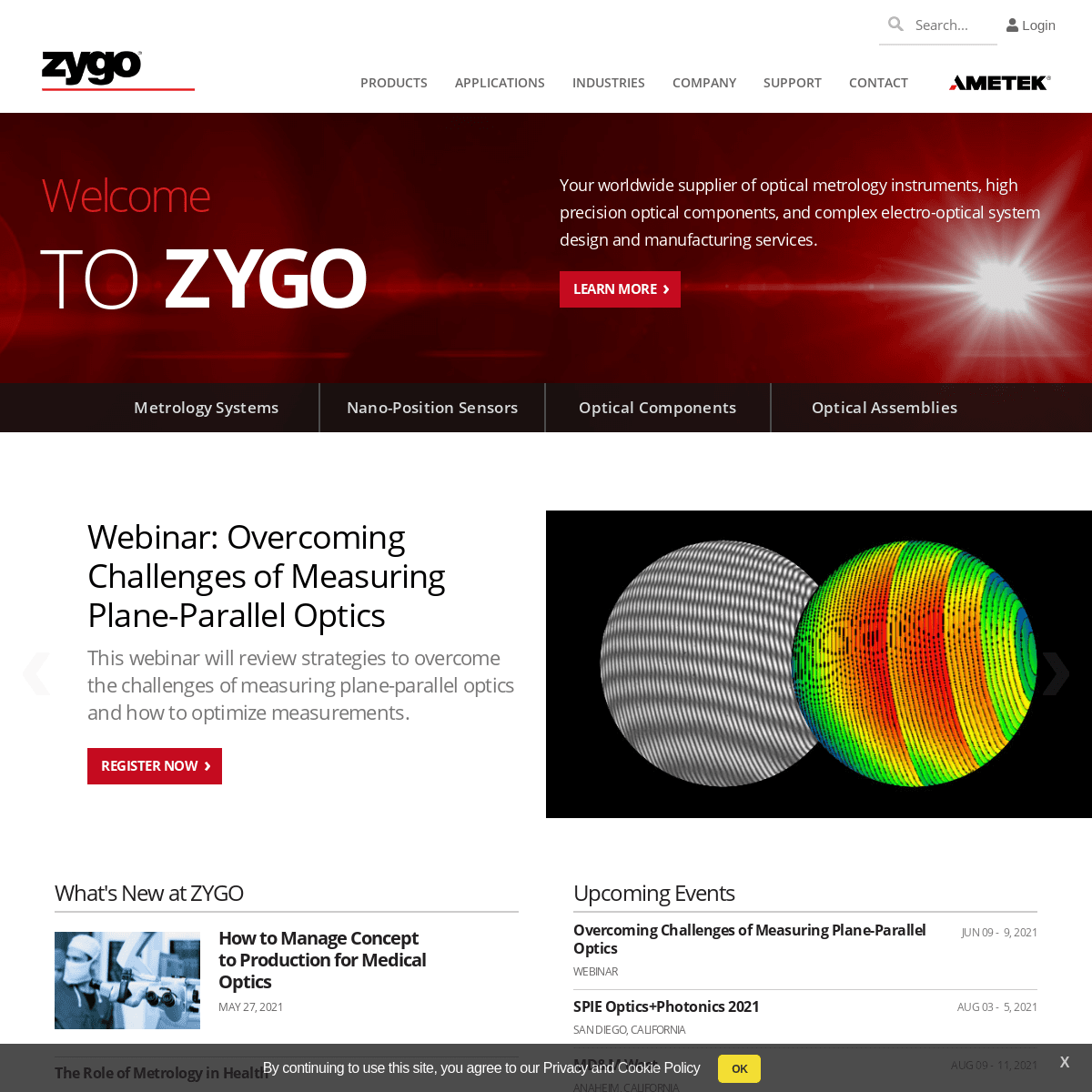 A complete backup of https://zygo.com