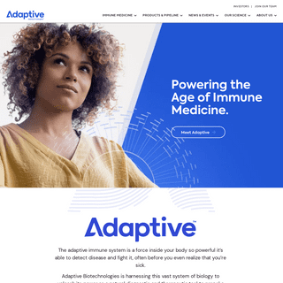 A complete backup of https://adaptivebiotech.com