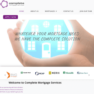 A complete backup of https://completemortgageservices.com