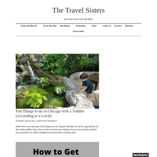 A complete backup of https://thetravelsisters.com