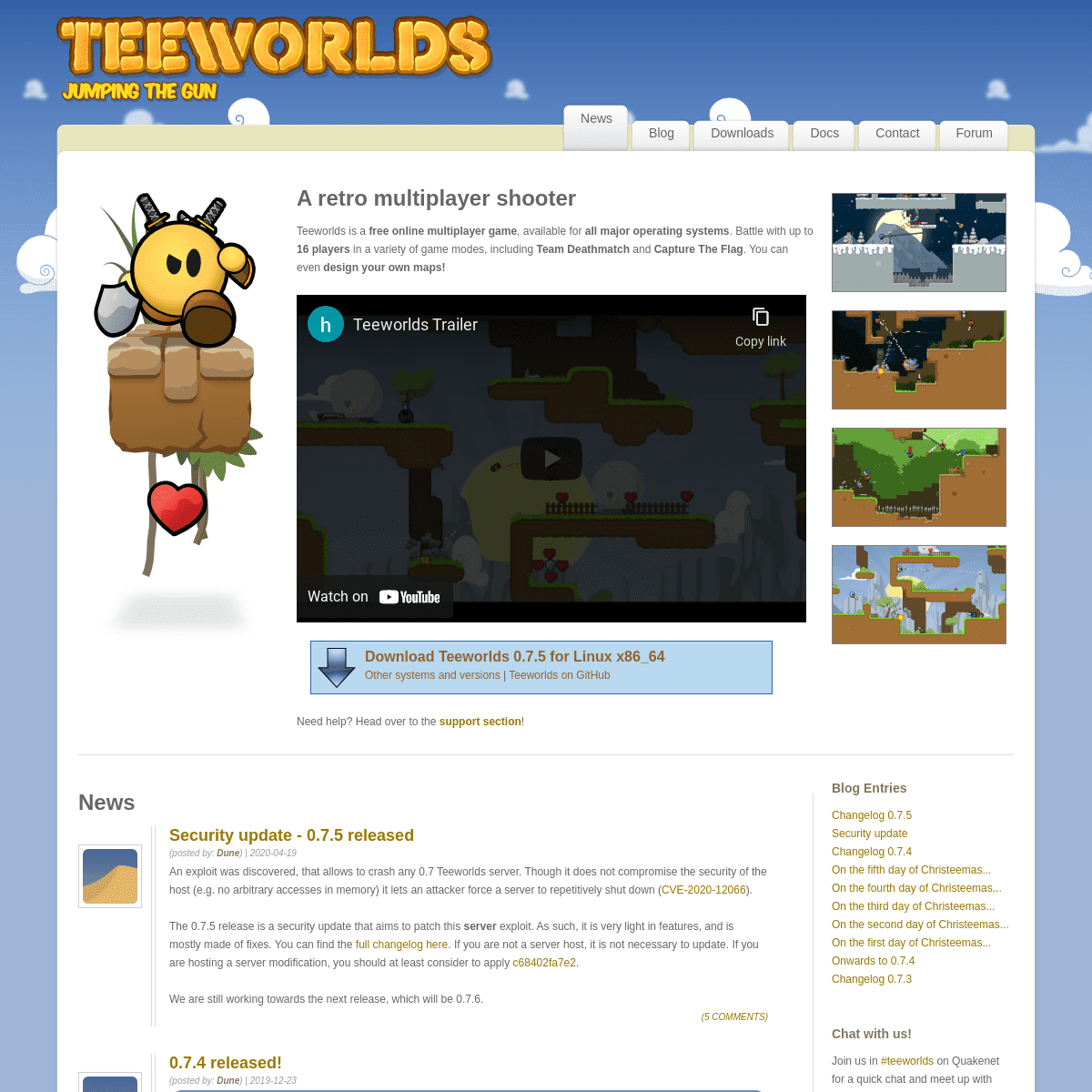 A complete backup of https://teeworlds.com