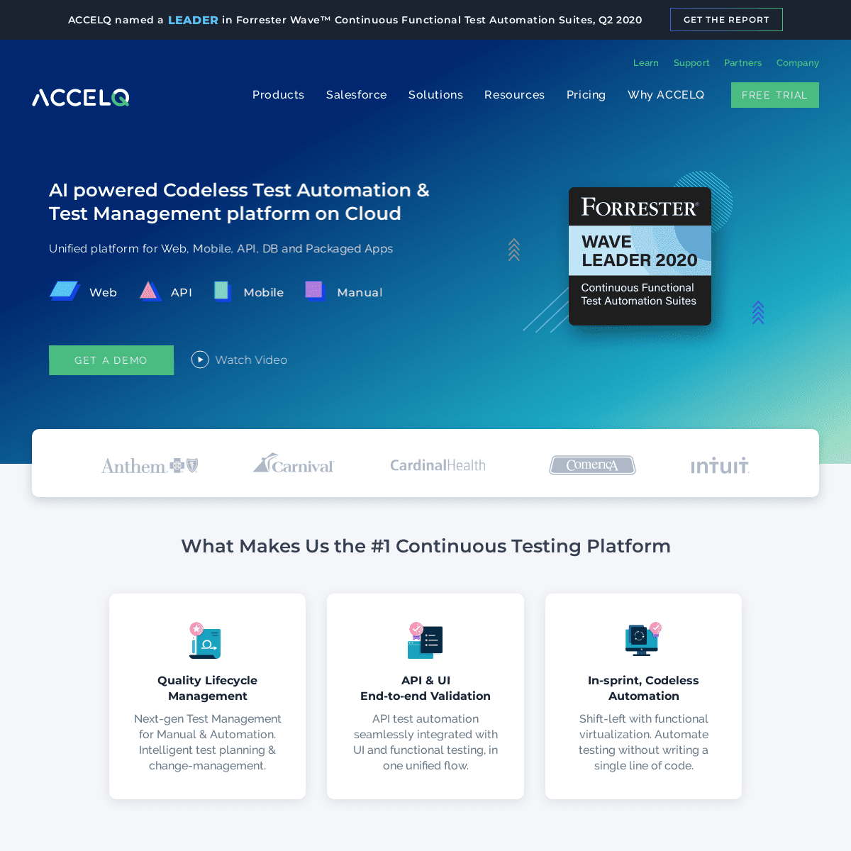 A complete backup of https://accelq.com