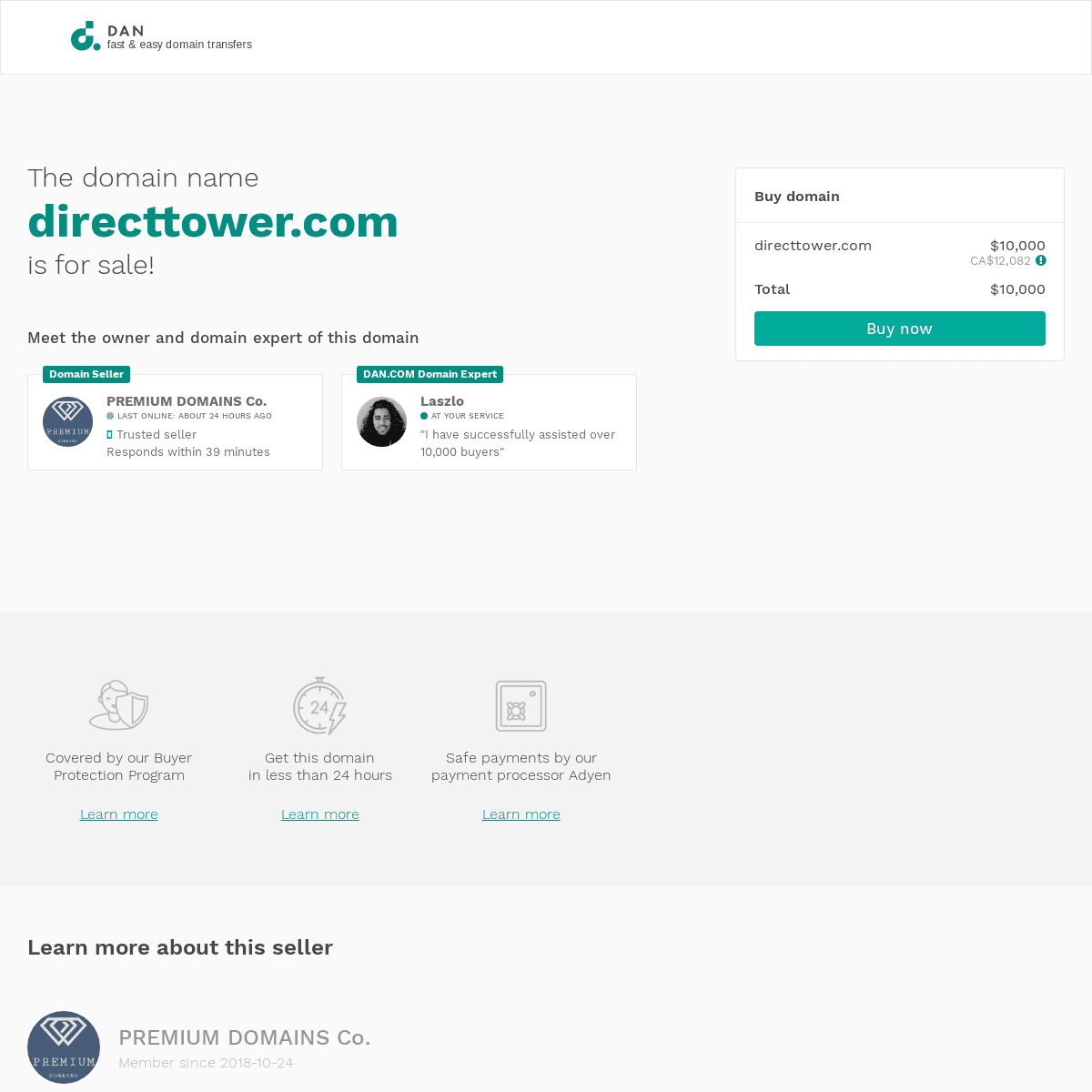 A complete backup of https://directtower.com