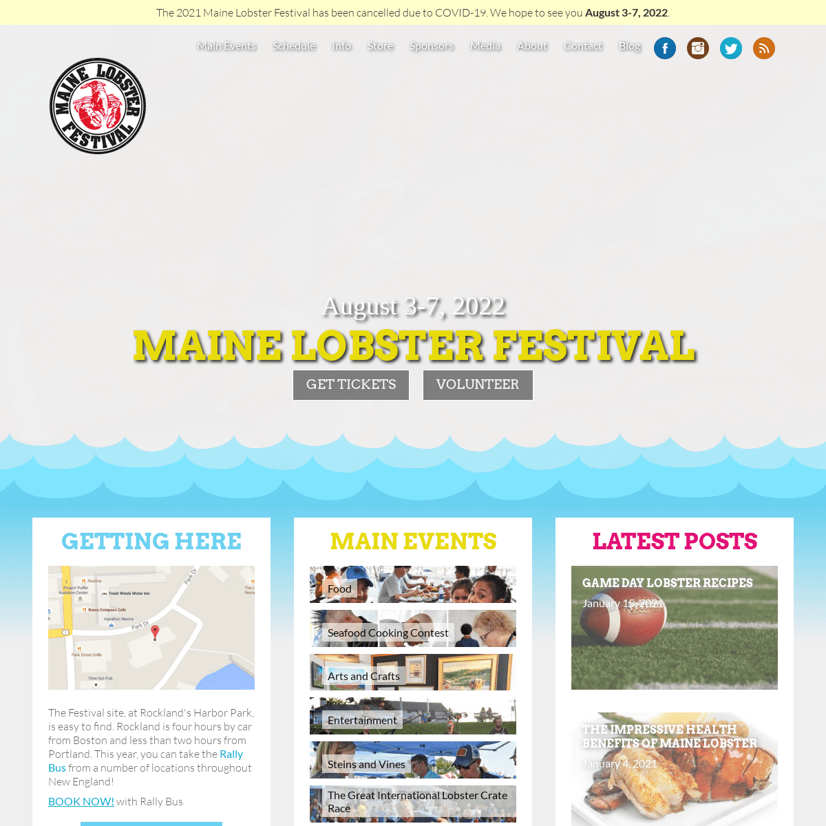 A complete backup of https://mainelobsterfestival.com