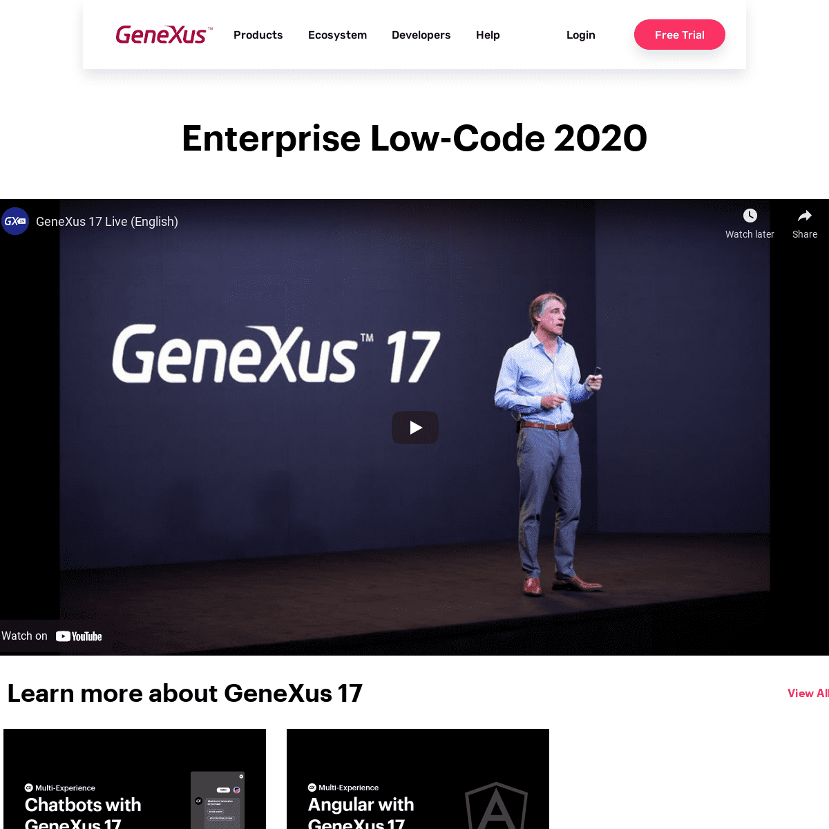 A complete backup of https://genexus.com