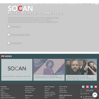 A complete backup of https://socan.ca