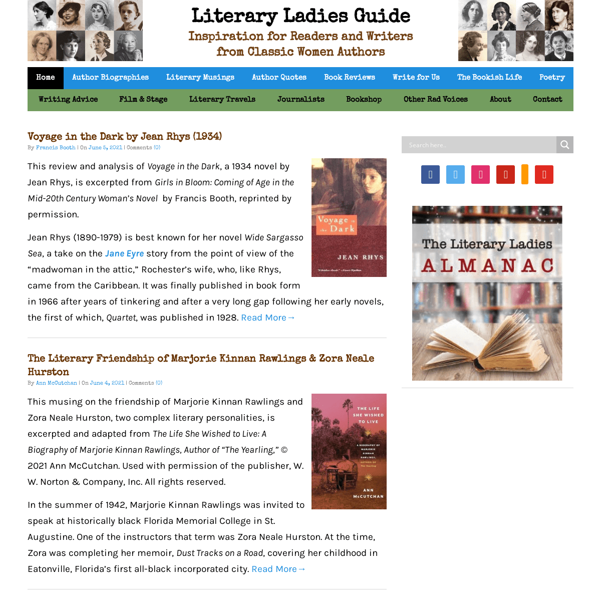 A complete backup of https://literaryladiesguide.com