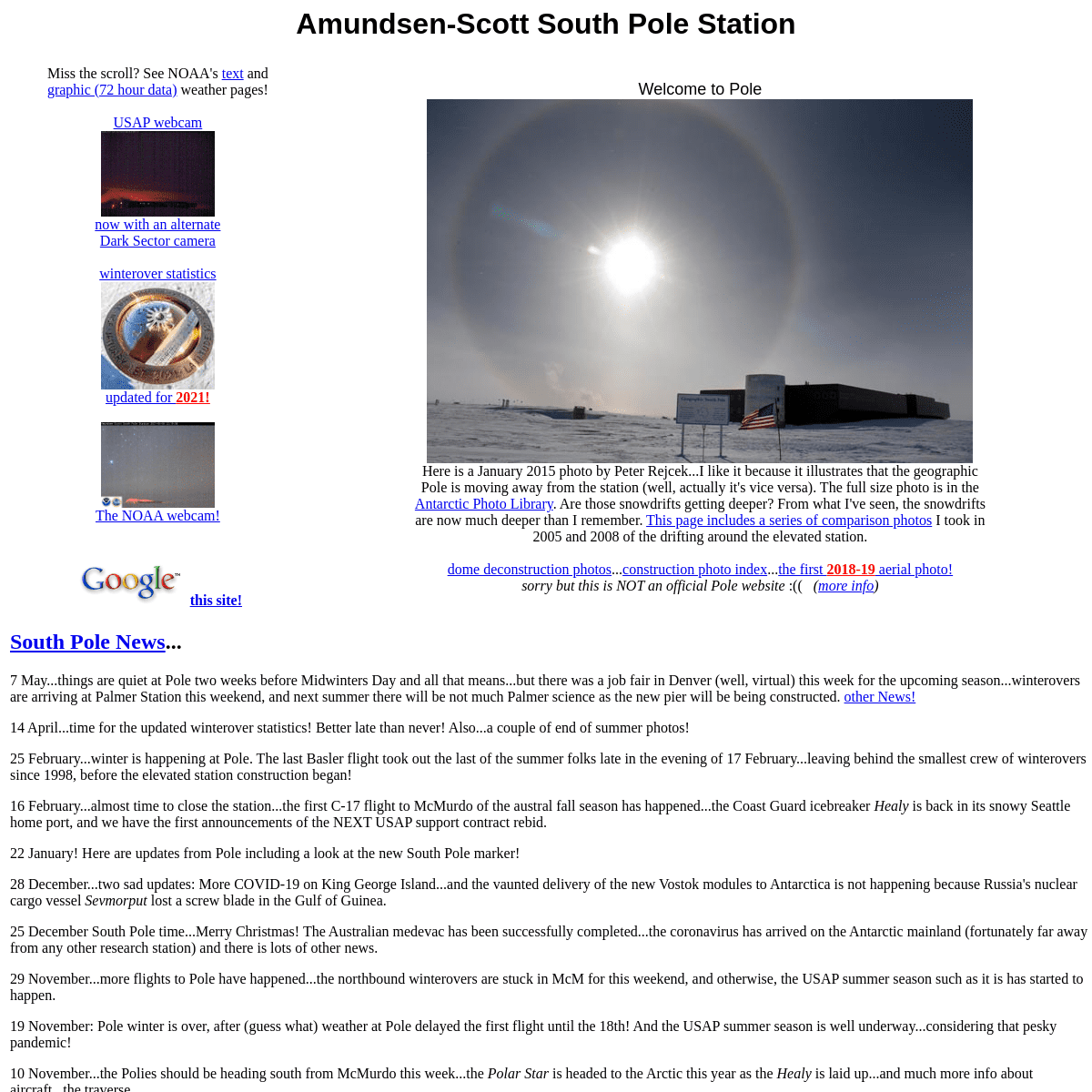 A complete backup of https://southpolestation.com