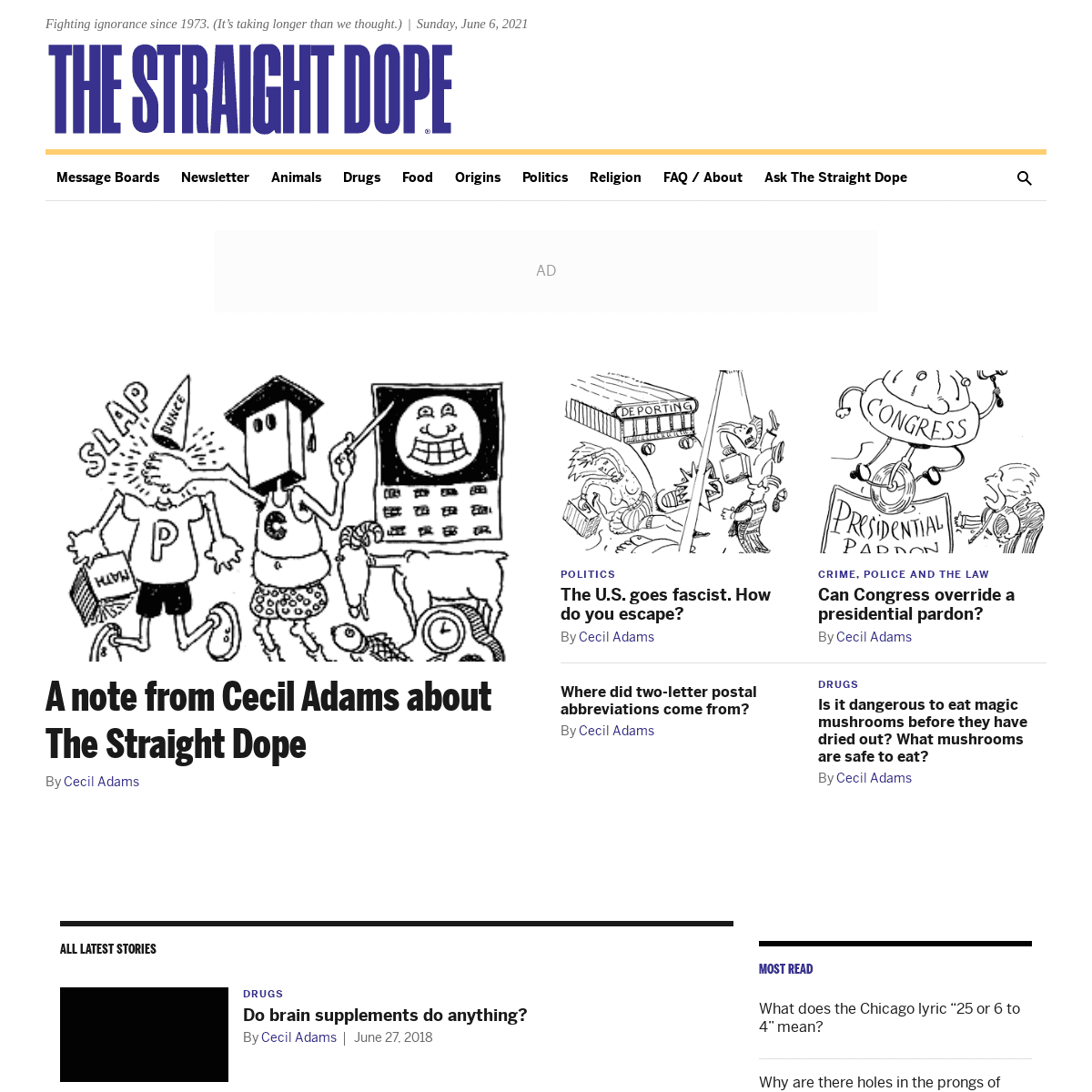 A complete backup of https://straightdope.com