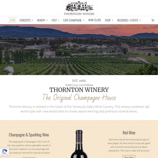 A complete backup of https://thorntonwine.com