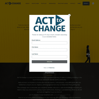 A complete backup of https://acttochange.org