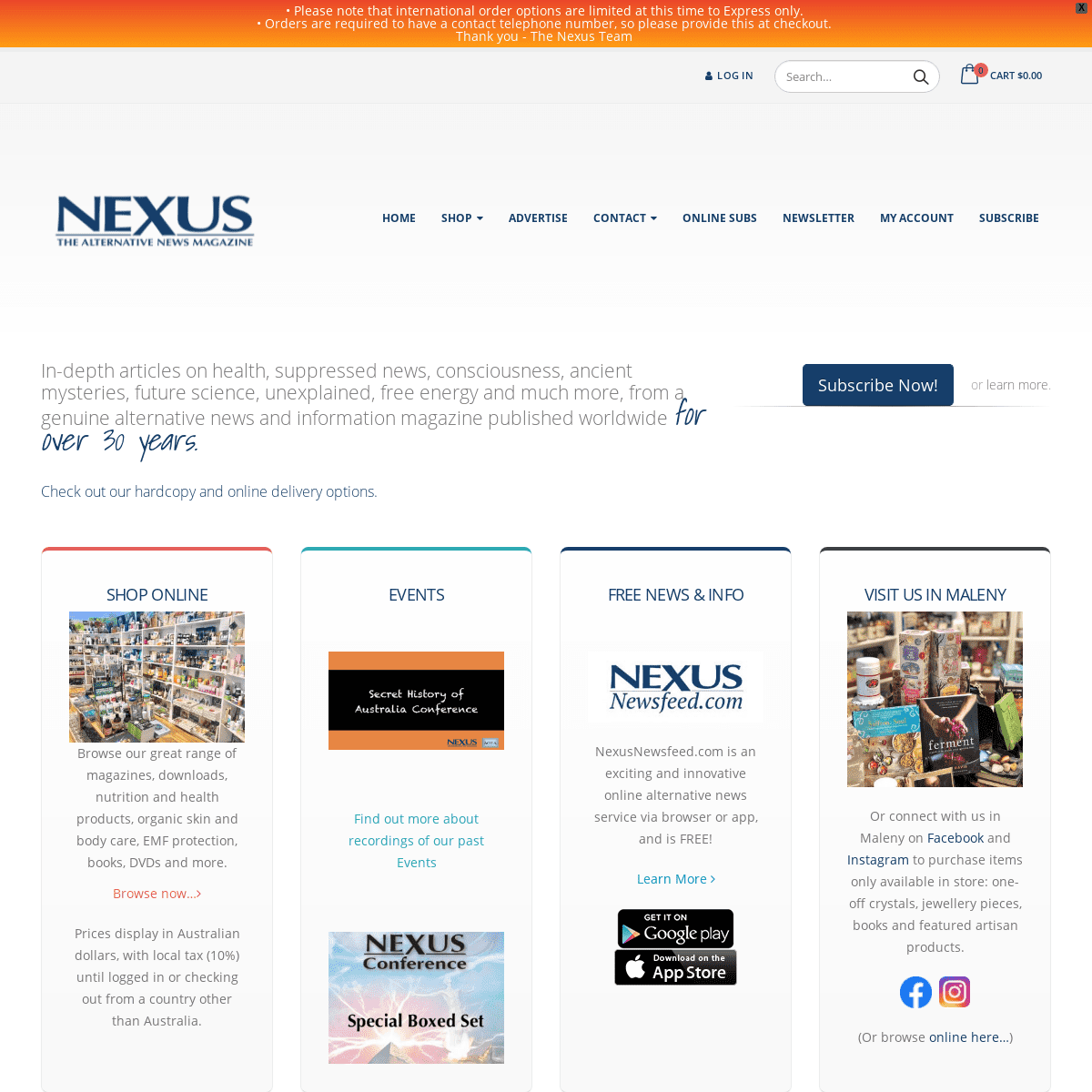 A complete backup of https://nexusmagazine.com