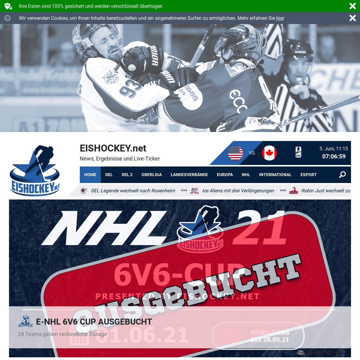 A complete backup of https://eishockey.net