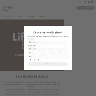 A complete backup of https://liftexpo.ca