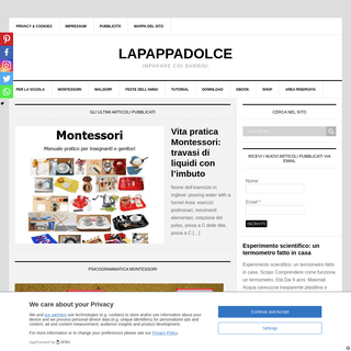 A complete backup of https://lapappadolce.net