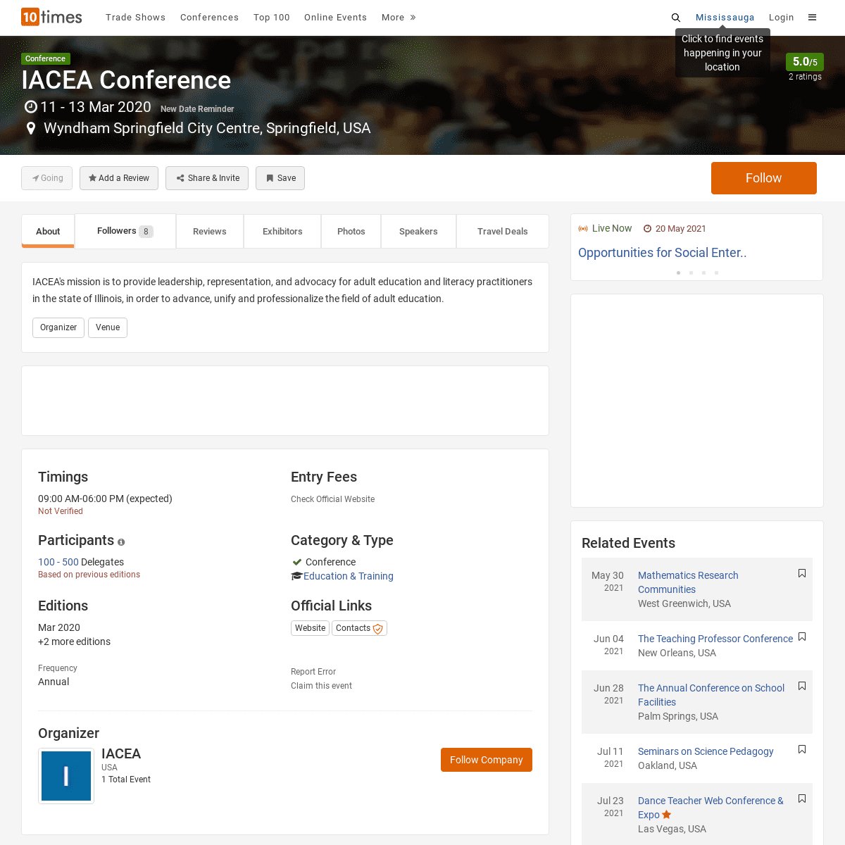 A complete backup of https://10times.com/iacea-conference