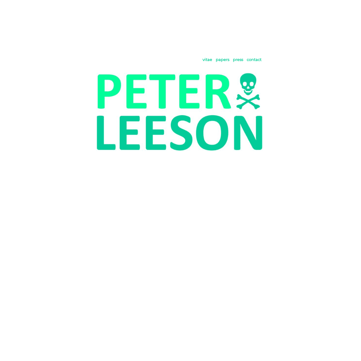 A complete backup of https://peterleeson.com