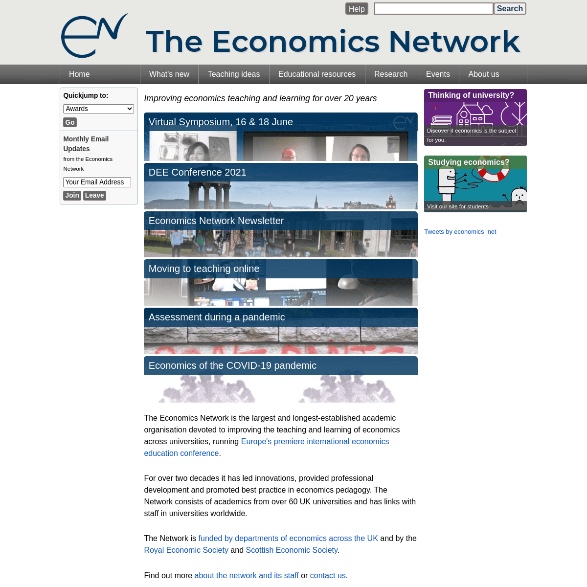 A complete backup of https://economicsnetwork.ac.uk