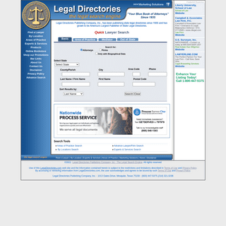 A complete backup of https://legaldirectories.com