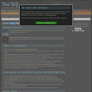 A complete backup of https://theskylive.com