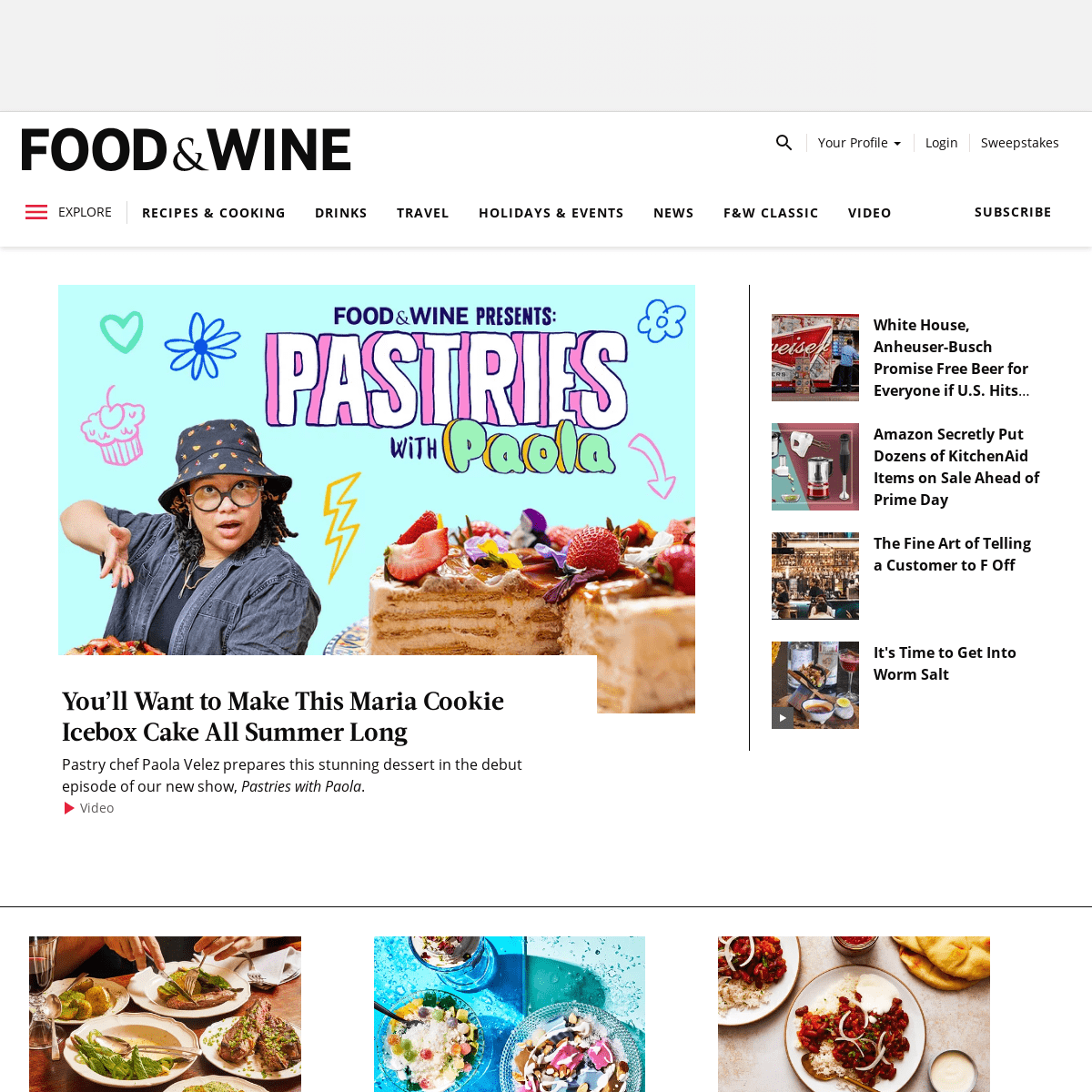A complete backup of https://foodandwine.com