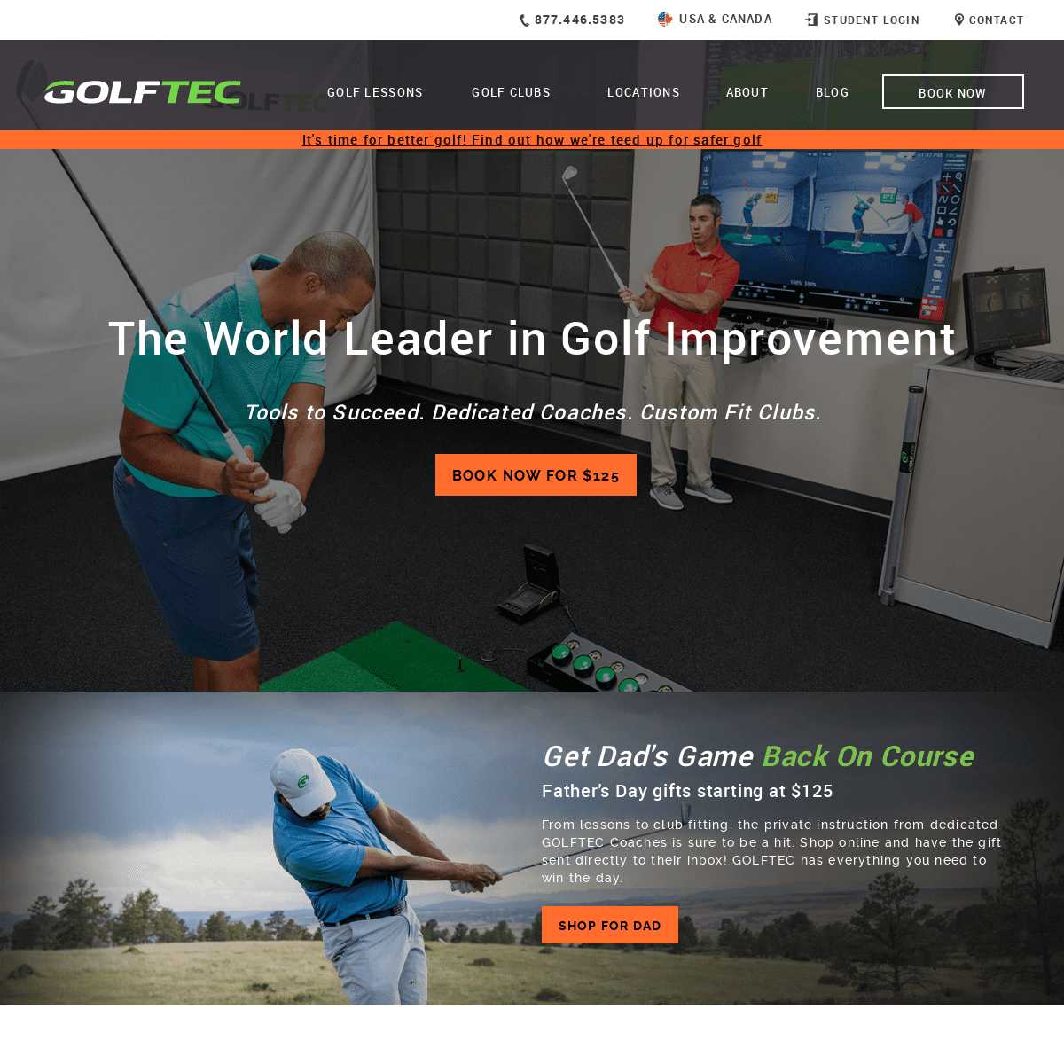 A complete backup of https://golftec.com
