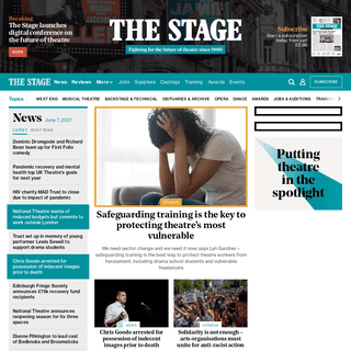 A complete backup of https://thestage.co.uk