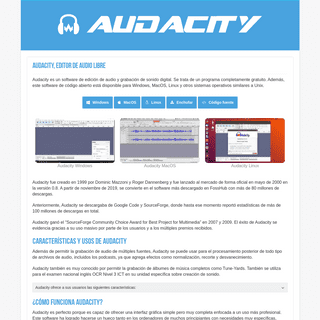 A complete backup of https://audacity.es