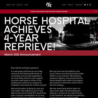 A complete backup of https://thehorsehospital.com