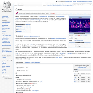 A complete backup of https://de.wikipedia.org/wiki/Odesza