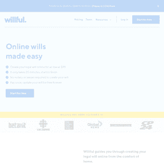 A complete backup of https://willful.co