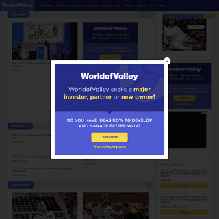 A complete backup of https://worldofvolley.com