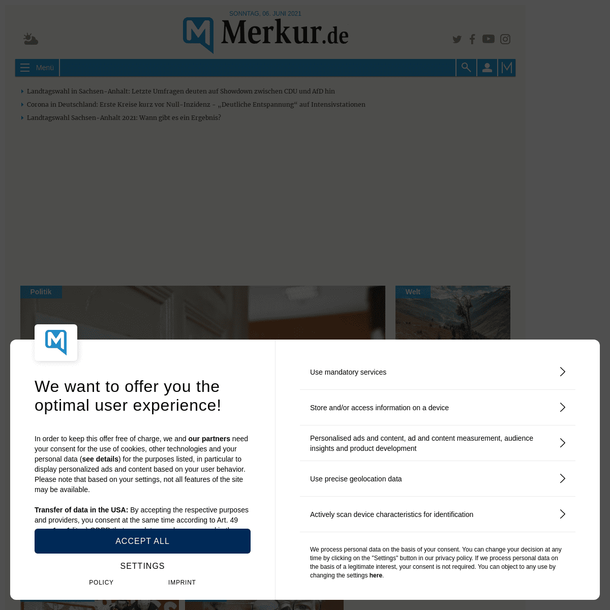 A complete backup of https://merkur-online.de
